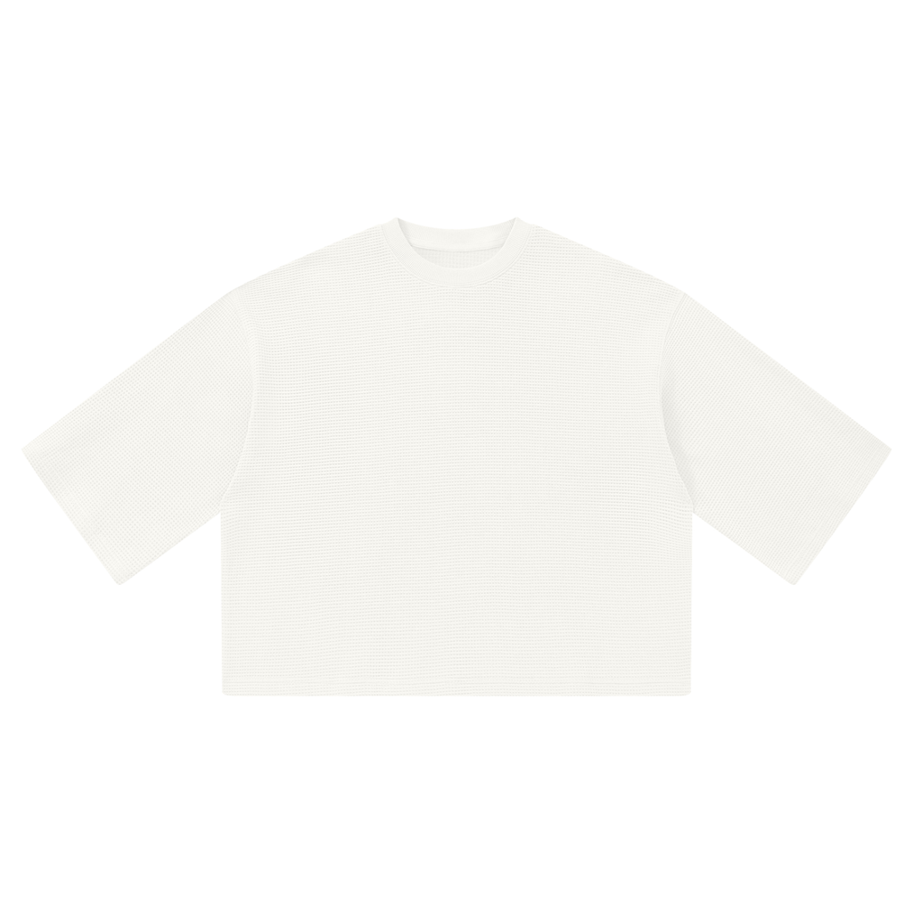 Unisex Waffle Boxy T-Shirt