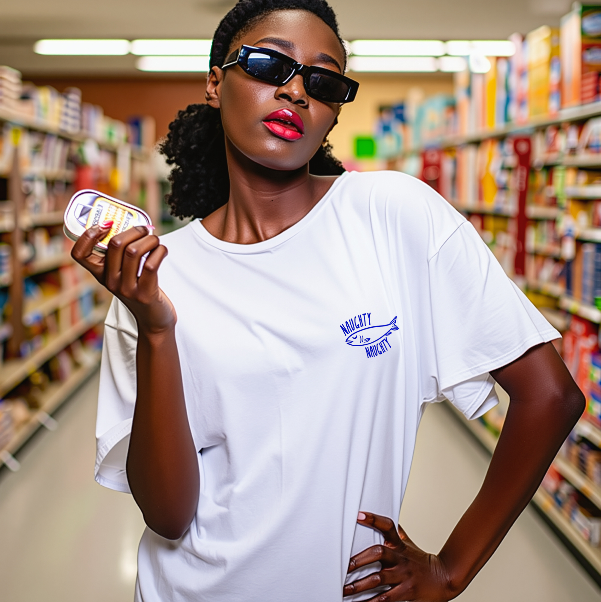 Sardines Oversized Tee