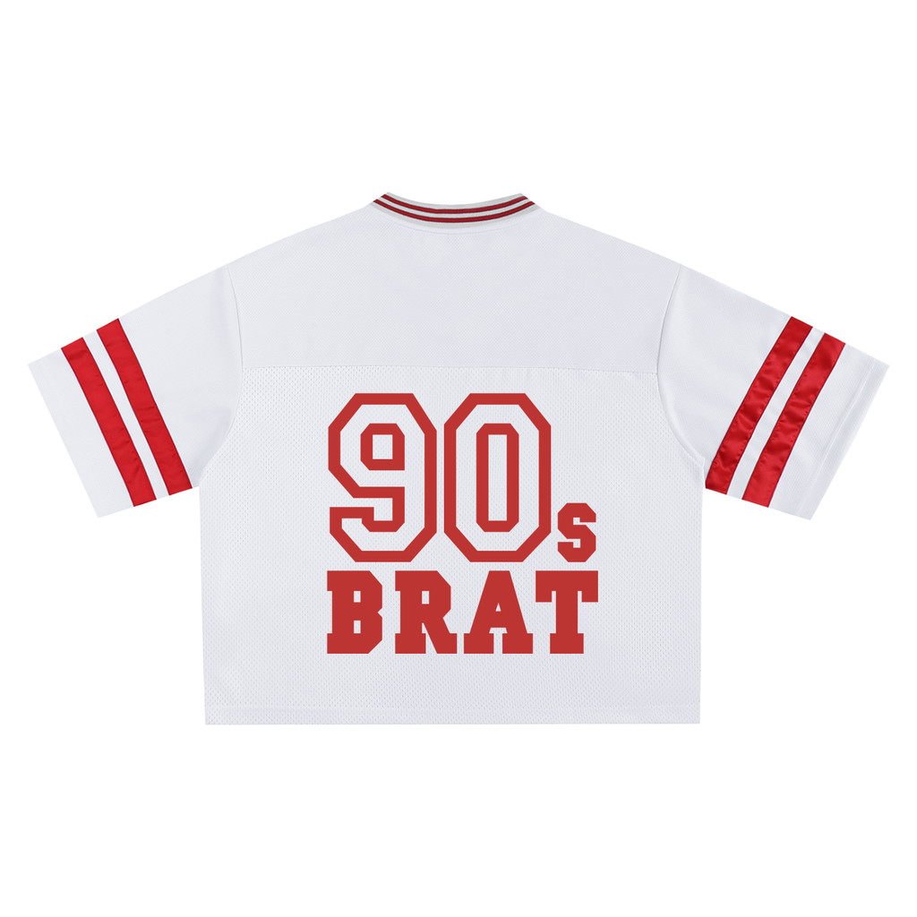 90s BRAT Mesh Boxy Tee