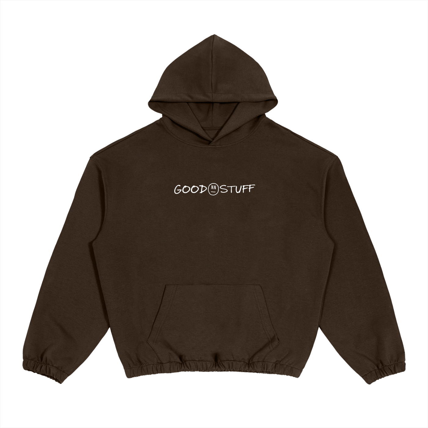 Good Stuff Boxy Cinched Hem Hoodie