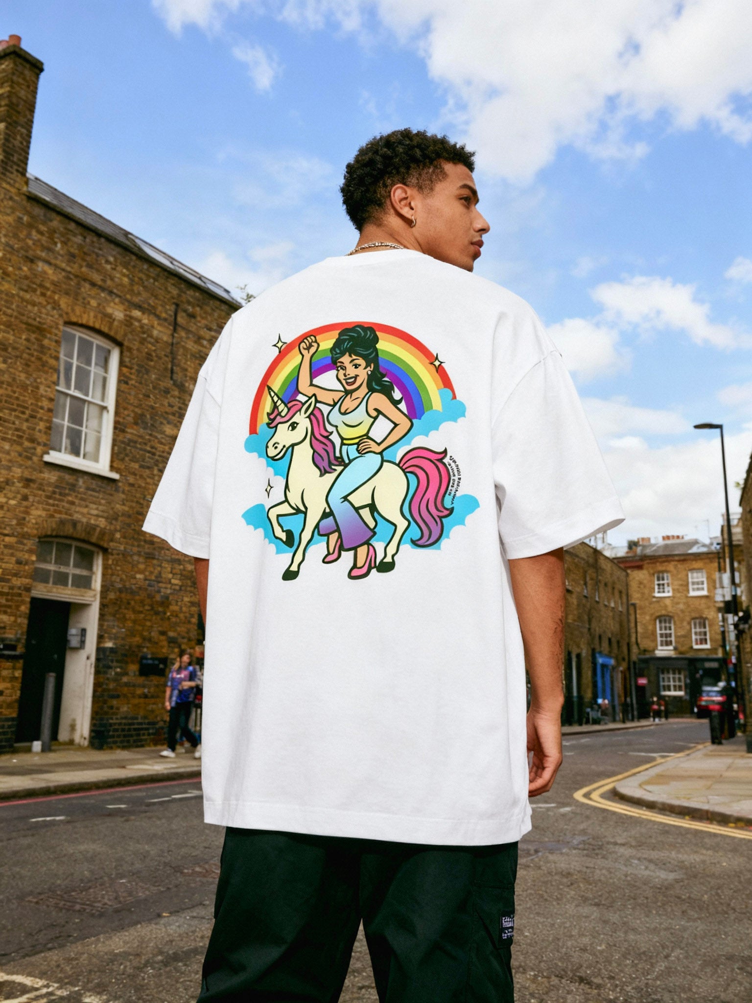 Unicorn Tina Boxy Tee