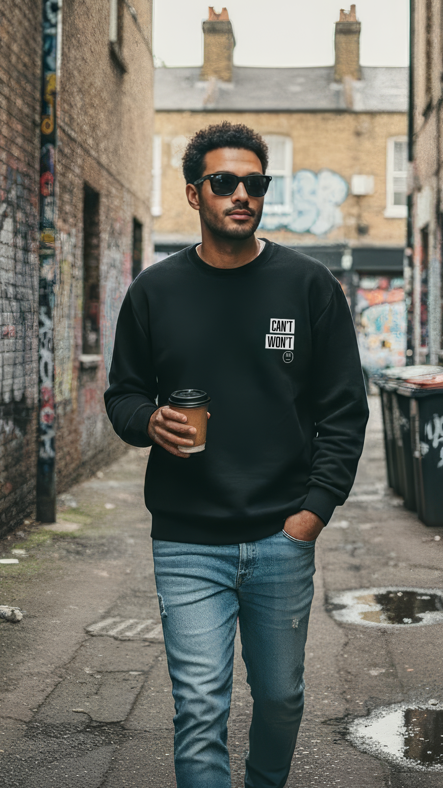 Can't Won't Regular Sweater