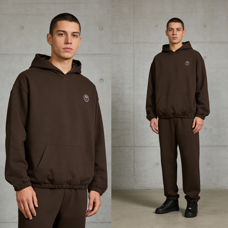 FCK FEAR Boxy Cinched Hem Hoodie