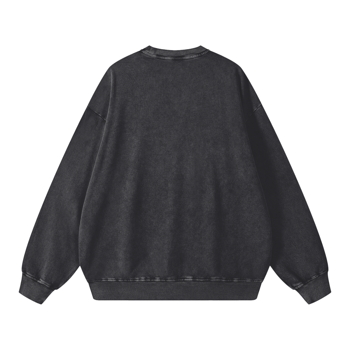 Men's Snow Wash Oversized Sweatshirt