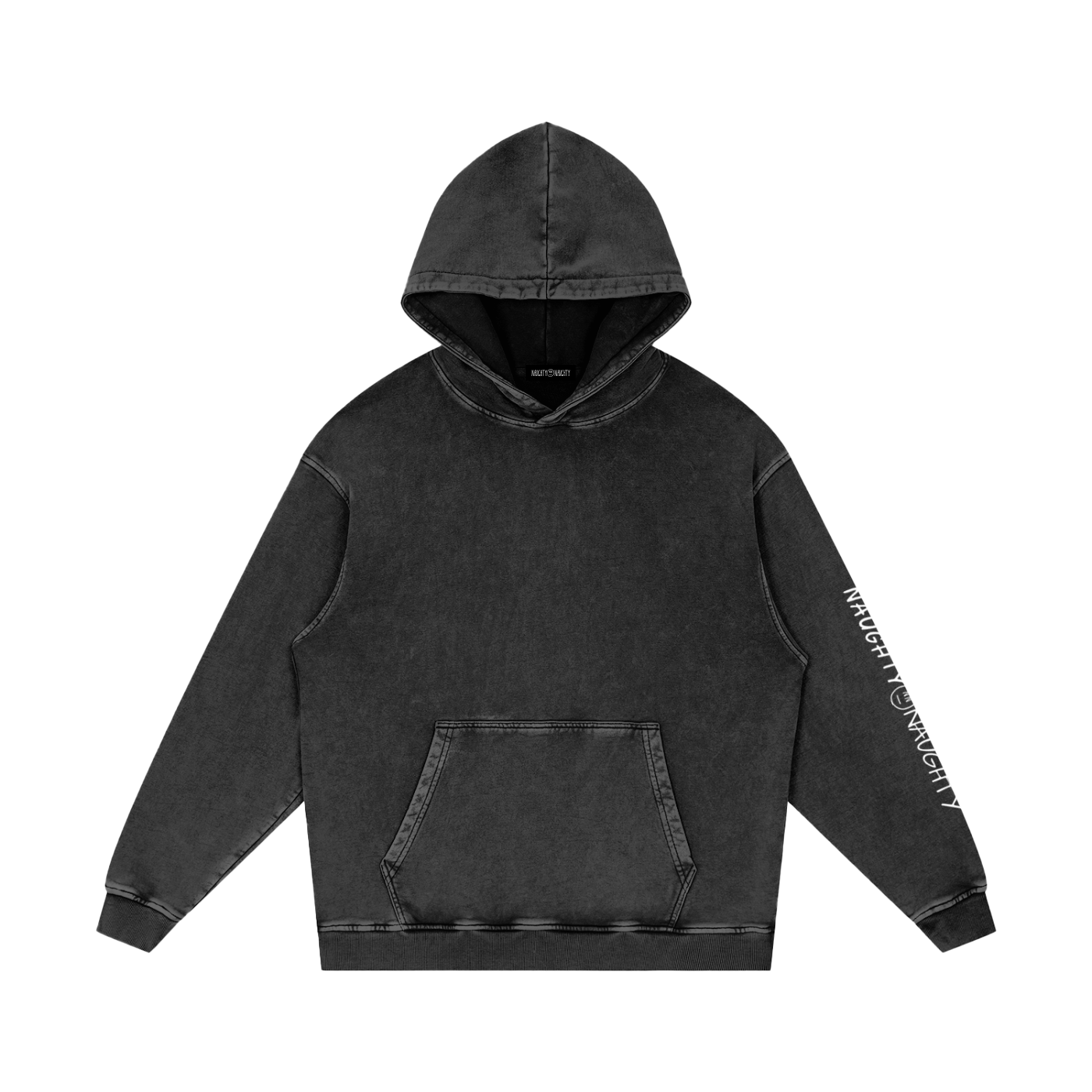 FACE Snow Washed Loose Hoodie