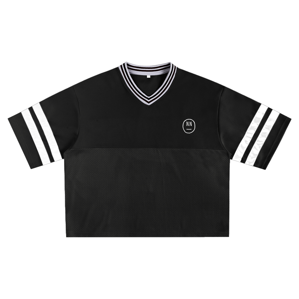 90s Icon Mesh Boxy Tee - Breathable Streetwear Essential