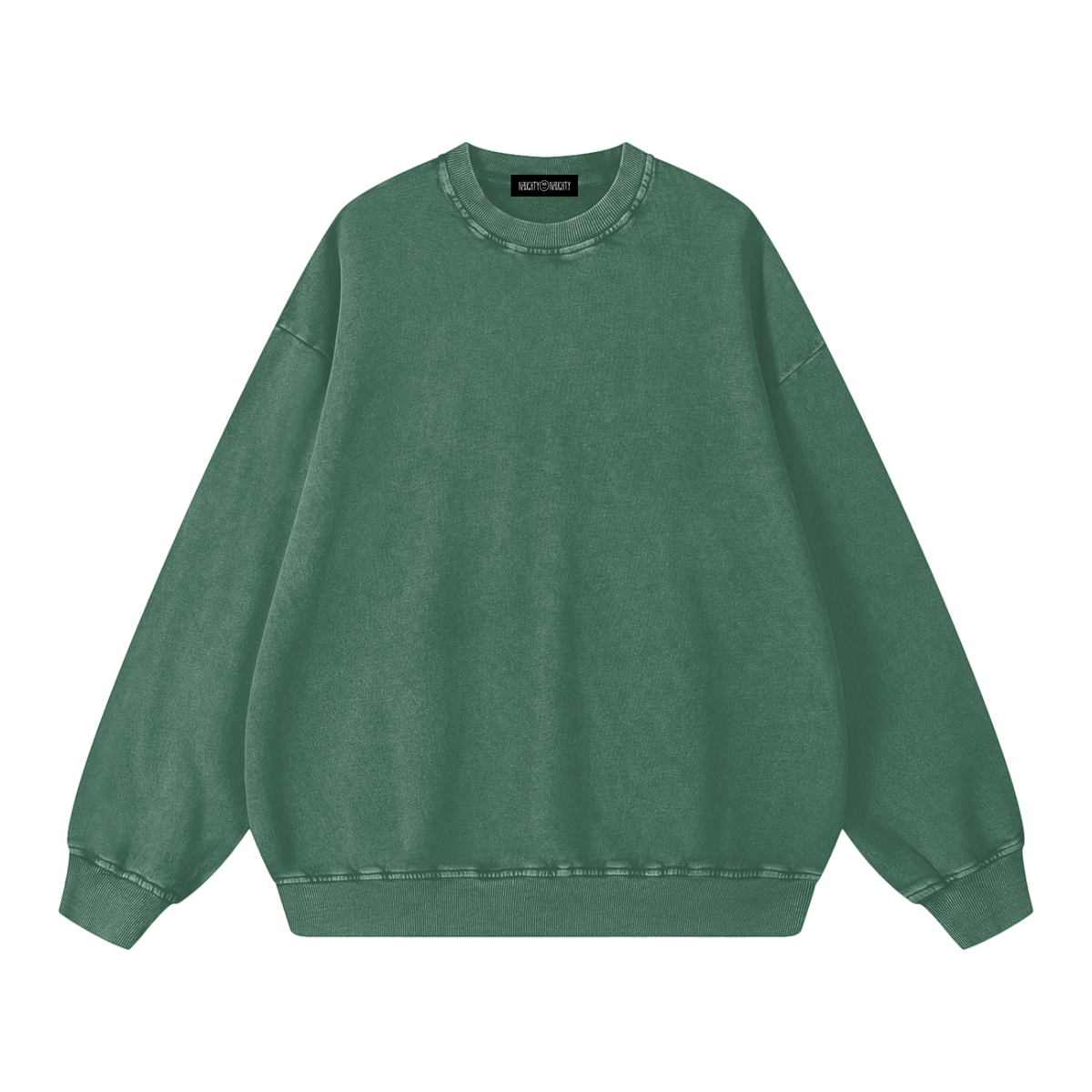 Men's Snow Wash Oversized Sweatshirt