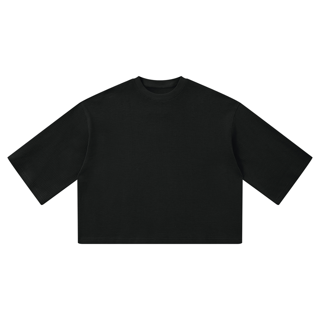 Unisex Waffle Boxy T-Shirt