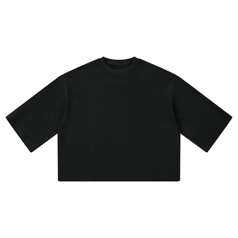 Unisex Waffle Boxy T-Shirt