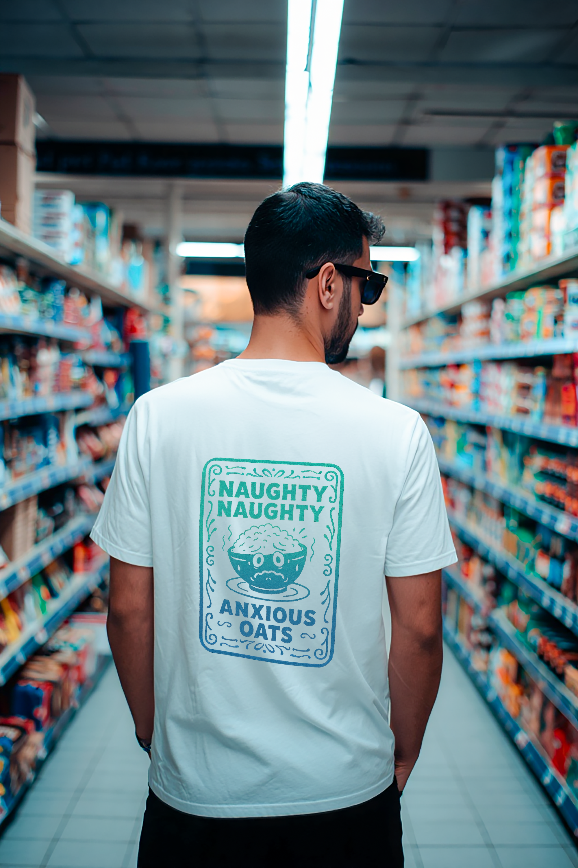Anxious Oats Oversized Tee