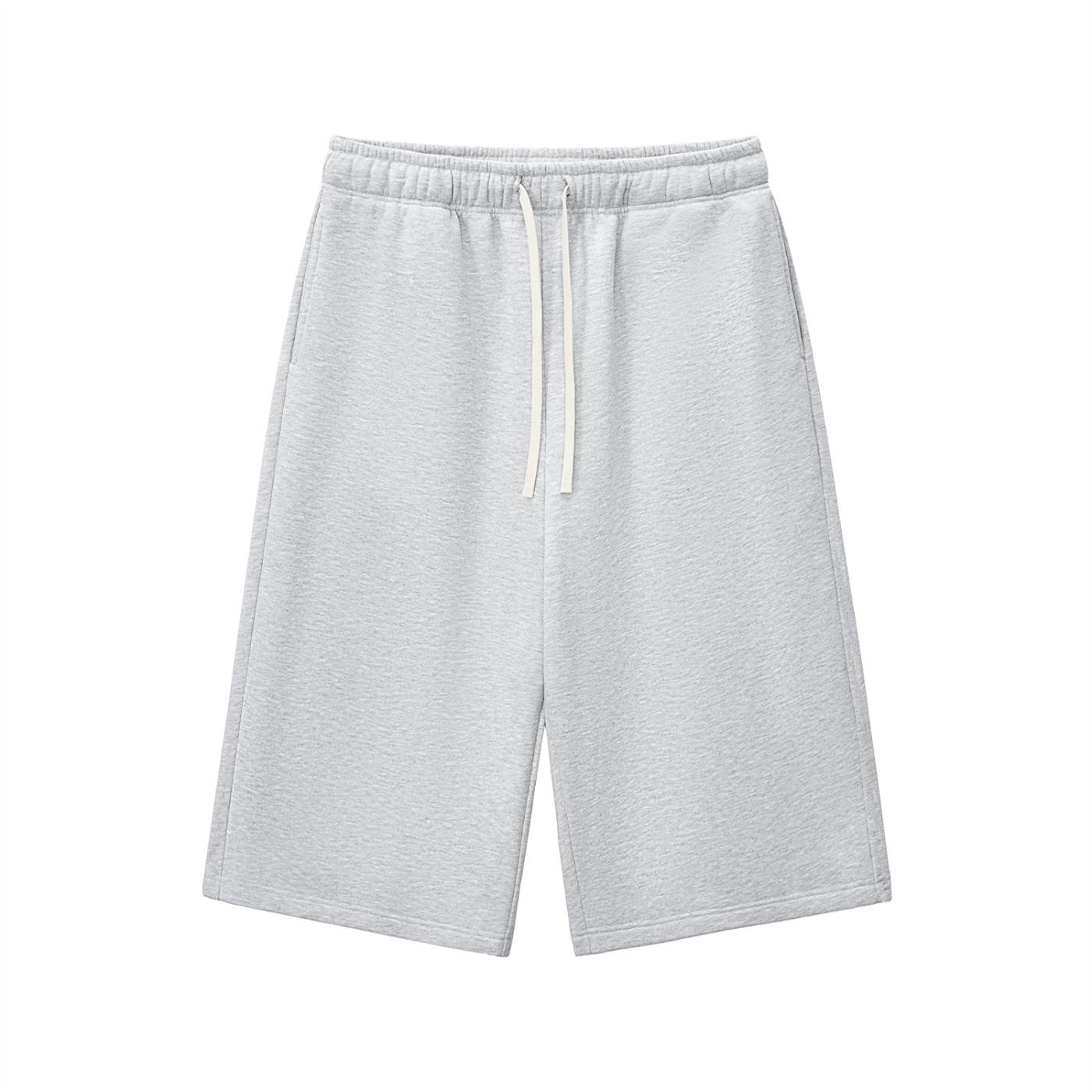 Relaxed Drawstring 3/4 Sweatpants