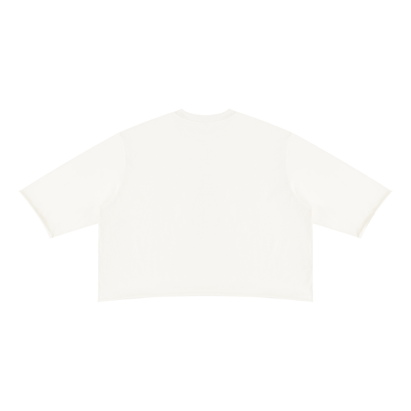 Mineral Wash Raw Hem Boxy T-Shirt