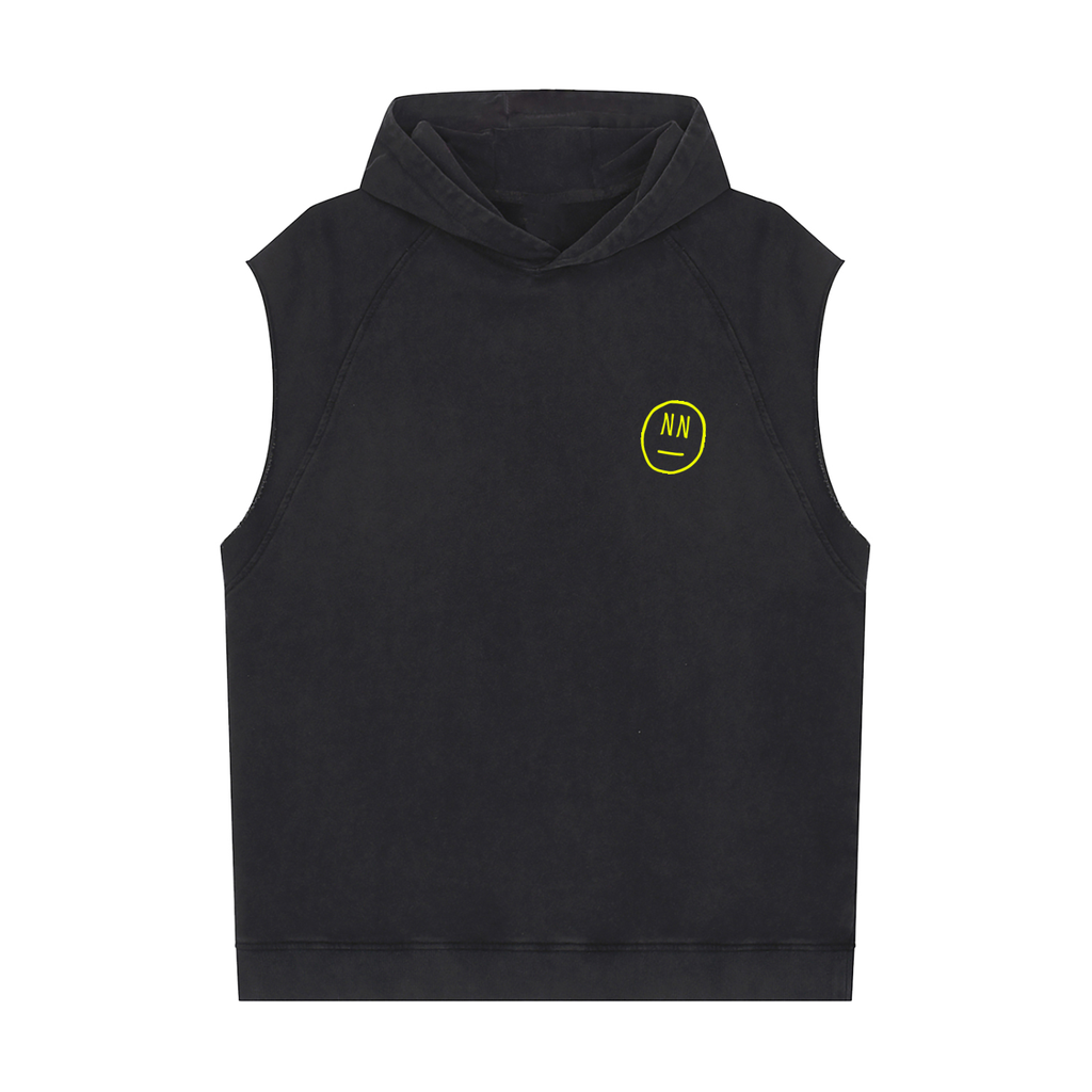 Over it Sleeveless Hoodie