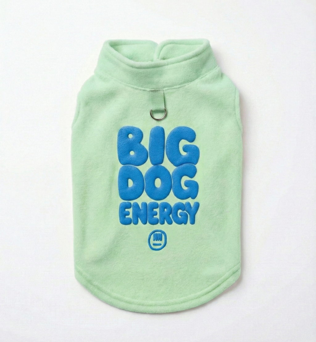 Big Dog Energy Fleece Coat
