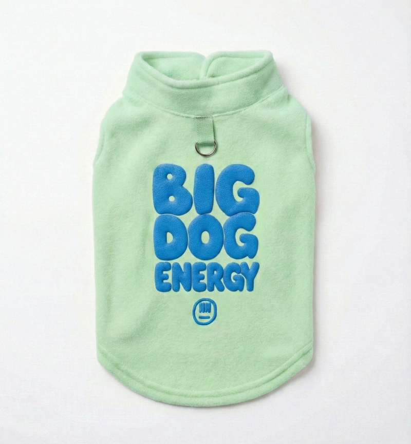 Big Dog Energy Fleece Coat