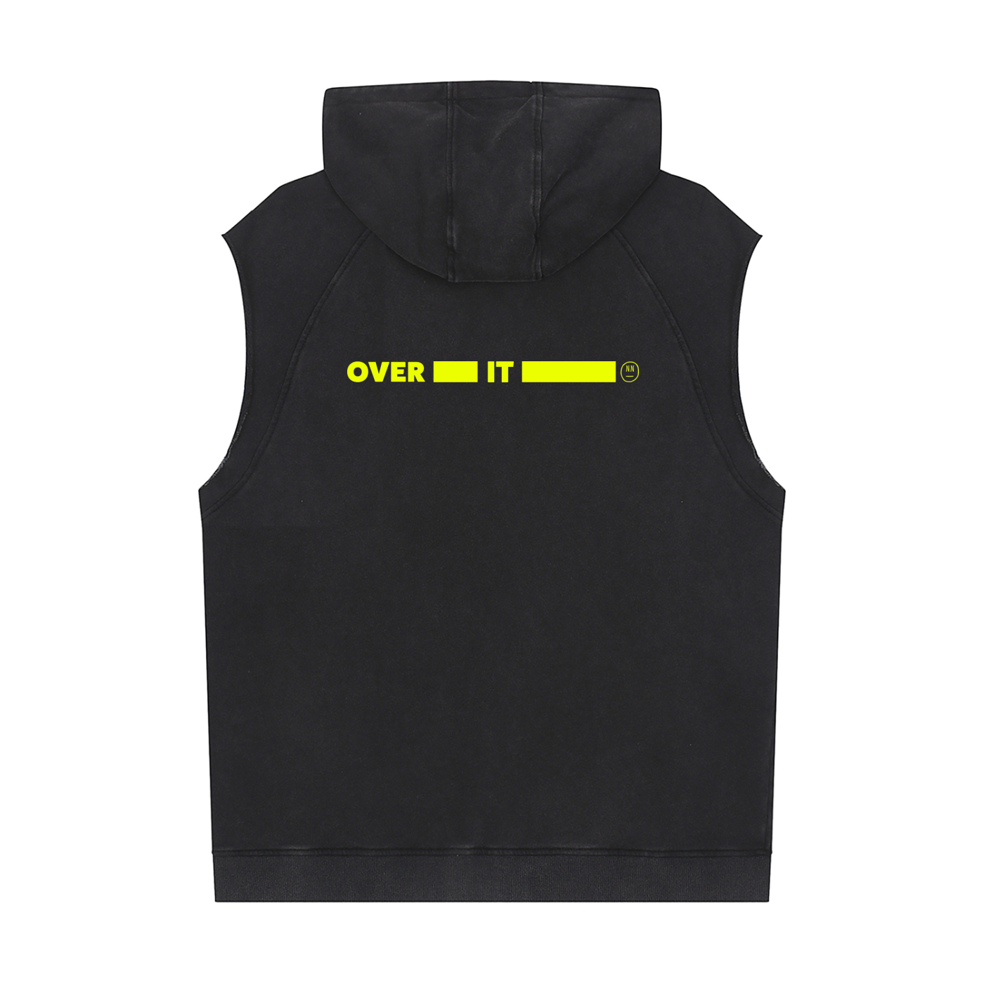 Over it Sleeveless Hoodie