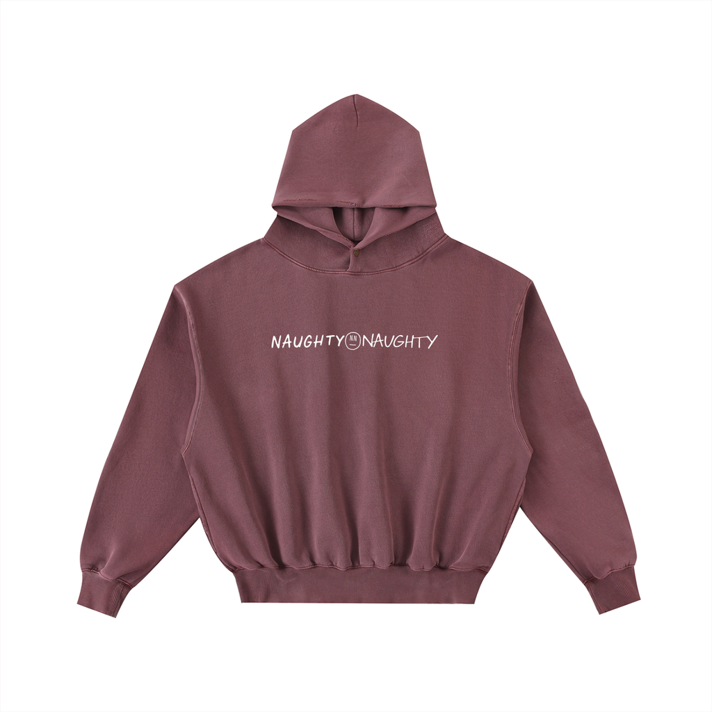 Good Stuff Frayed Washed Hoodie