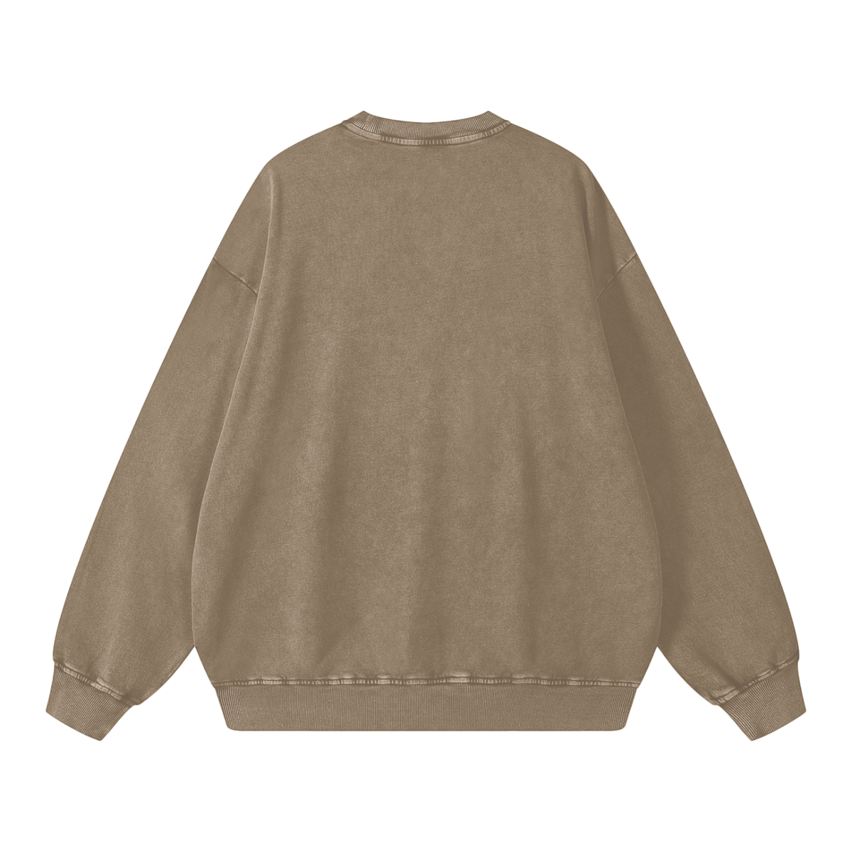 Men's Snow Wash Oversized Sweatshirt