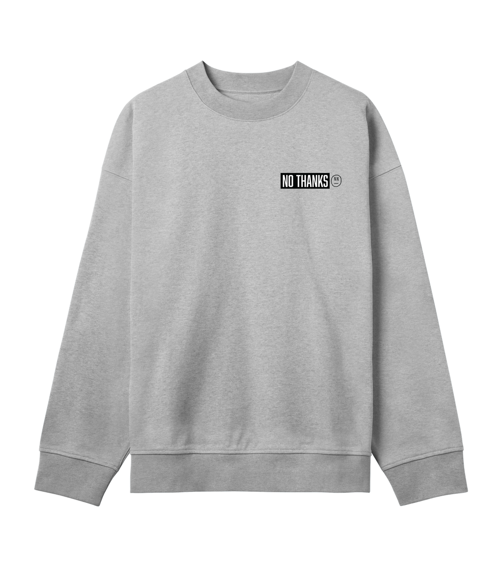 No Thanks Boxy Sweatshirt