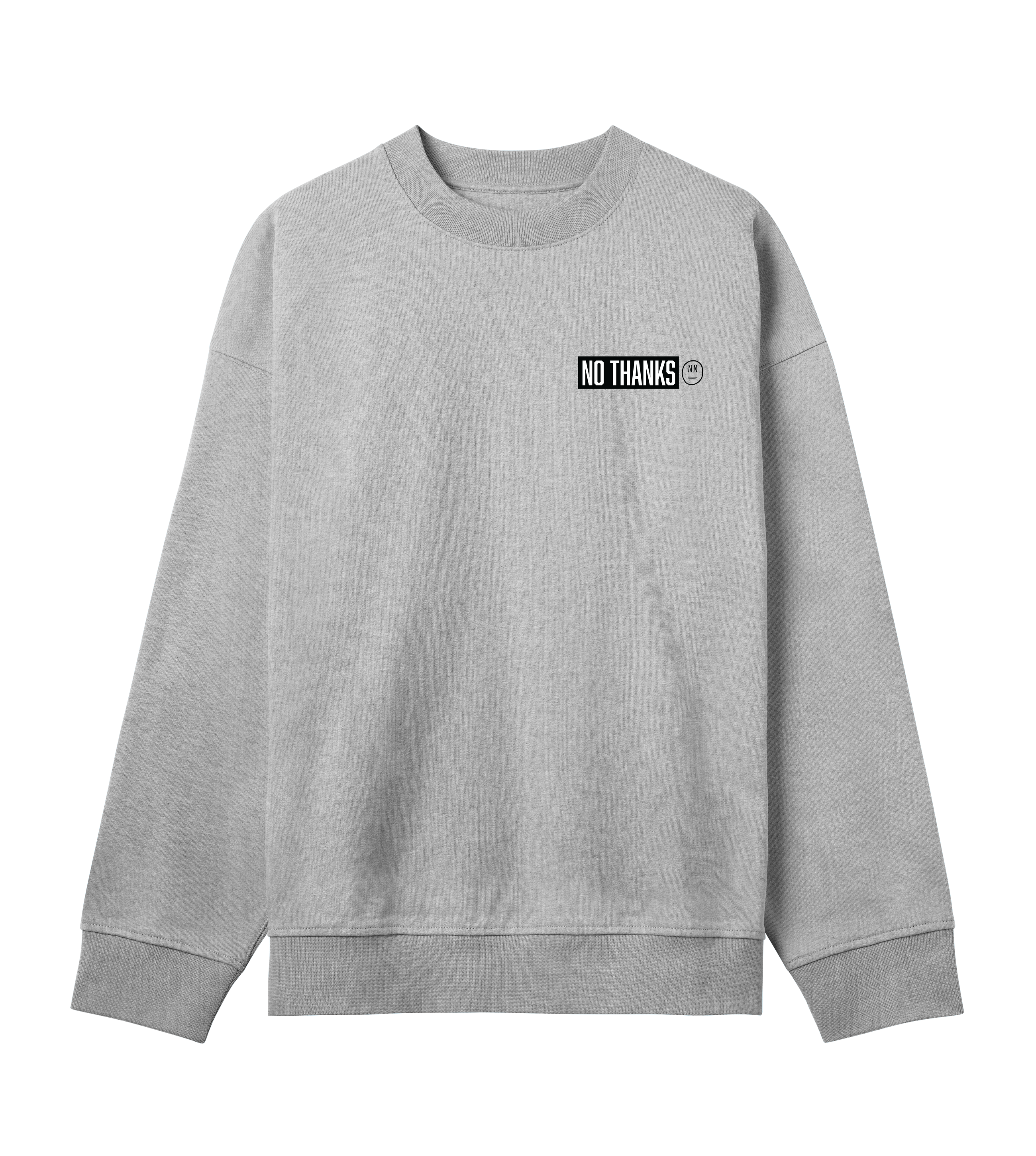 No Thanks Boxy Sweatshirt