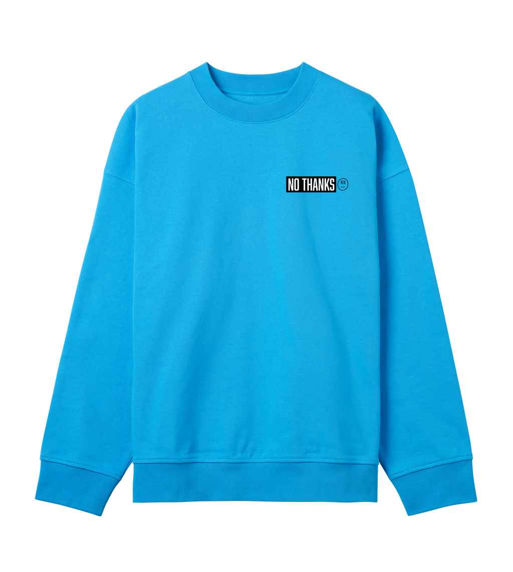 No Thanks Boxy Sweatshirt